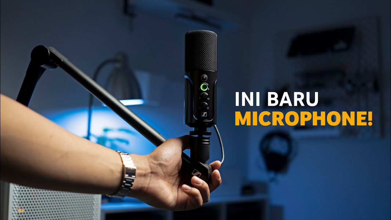 Mic ini BAGUS BANGET Suaranya!  Review Sennheiser Profile USB Microphone