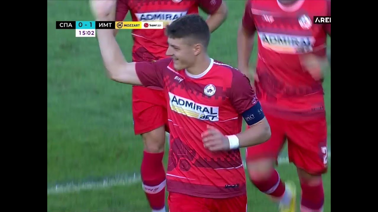 IMT POSTIGAO PRVI GOL U NOVOJ SEZONI: Miloš Luković zatresao mrežu Spartaka / 29.07.2023
