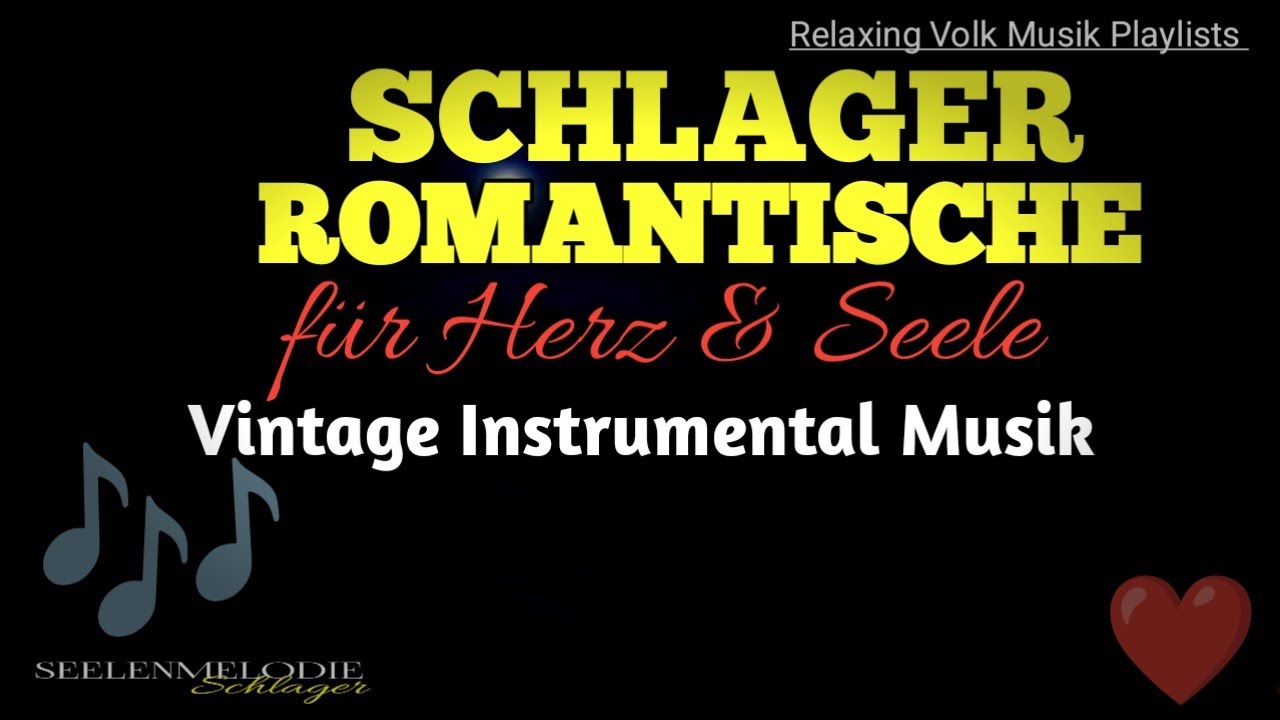 Schlager Instrumental Mix | Entspannende Abendmusik zum Abschalten 