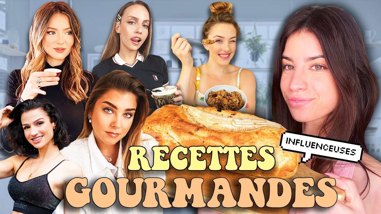 JE TESTE LES RECETTES DE VOS INFLUENCEURS PRÉFÉRÉS (AnnaRvr, Mybetterself, Sissy Mua ...)