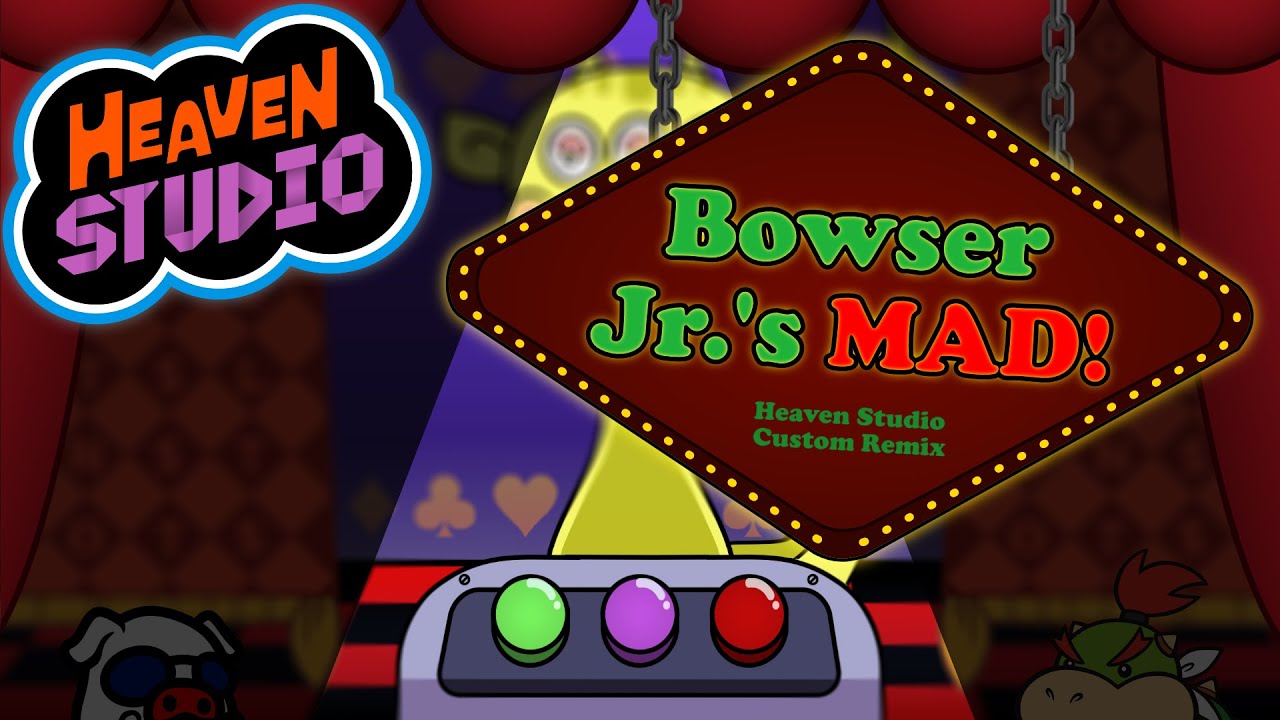 Bowser Jr's Mad! - Heaven Studio Custom Remix