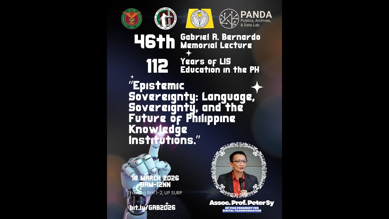46th Gabriel A. Bernardo Memorial Lecture (GAB 2026)