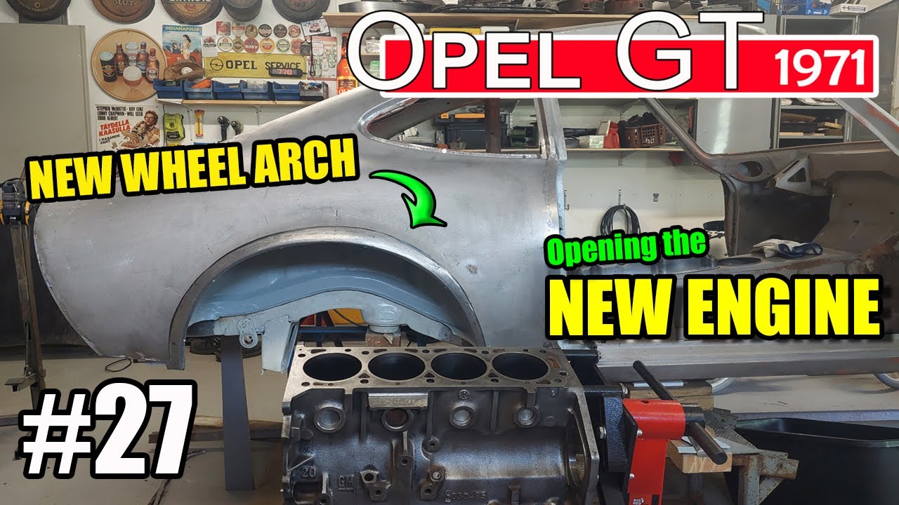 New wheel arch FROM WHAT? Project Opel GT 1971 #27