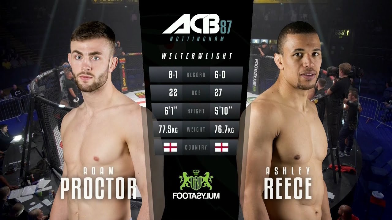 Адам Проктор vs. Эшли Рис | Adam Proctor vs. Ashley Reece | ACB 87