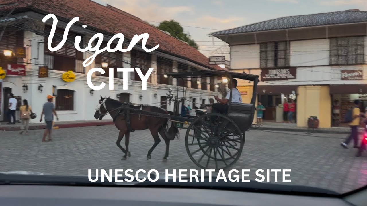 A UNESCO World Heritage Site./Vigan, Ilocos Sur, Philippines.