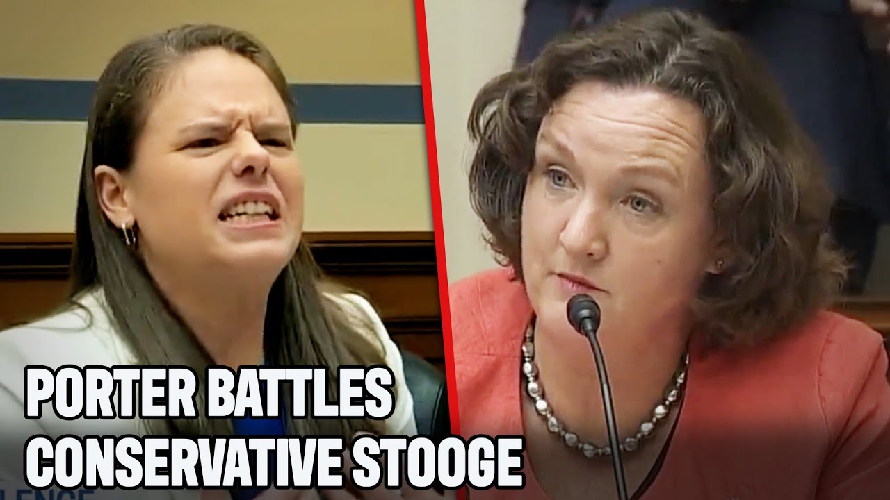 Katie Porter Demolishes Conservative Stooge's Lies During Gun Control Debate