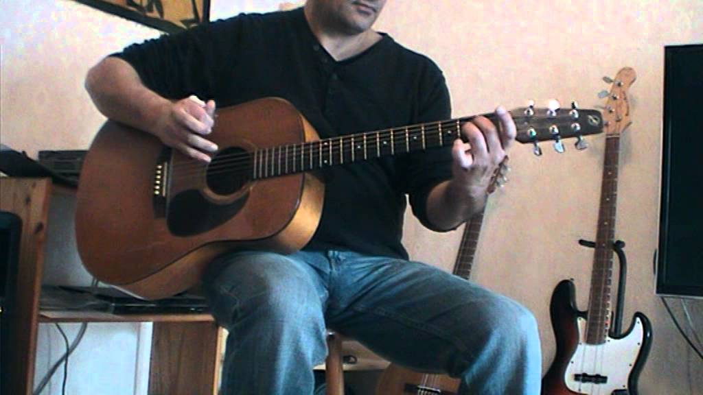 Cours ( tuto ) guitare pour Emmenez-moi -  ( partition en tab )