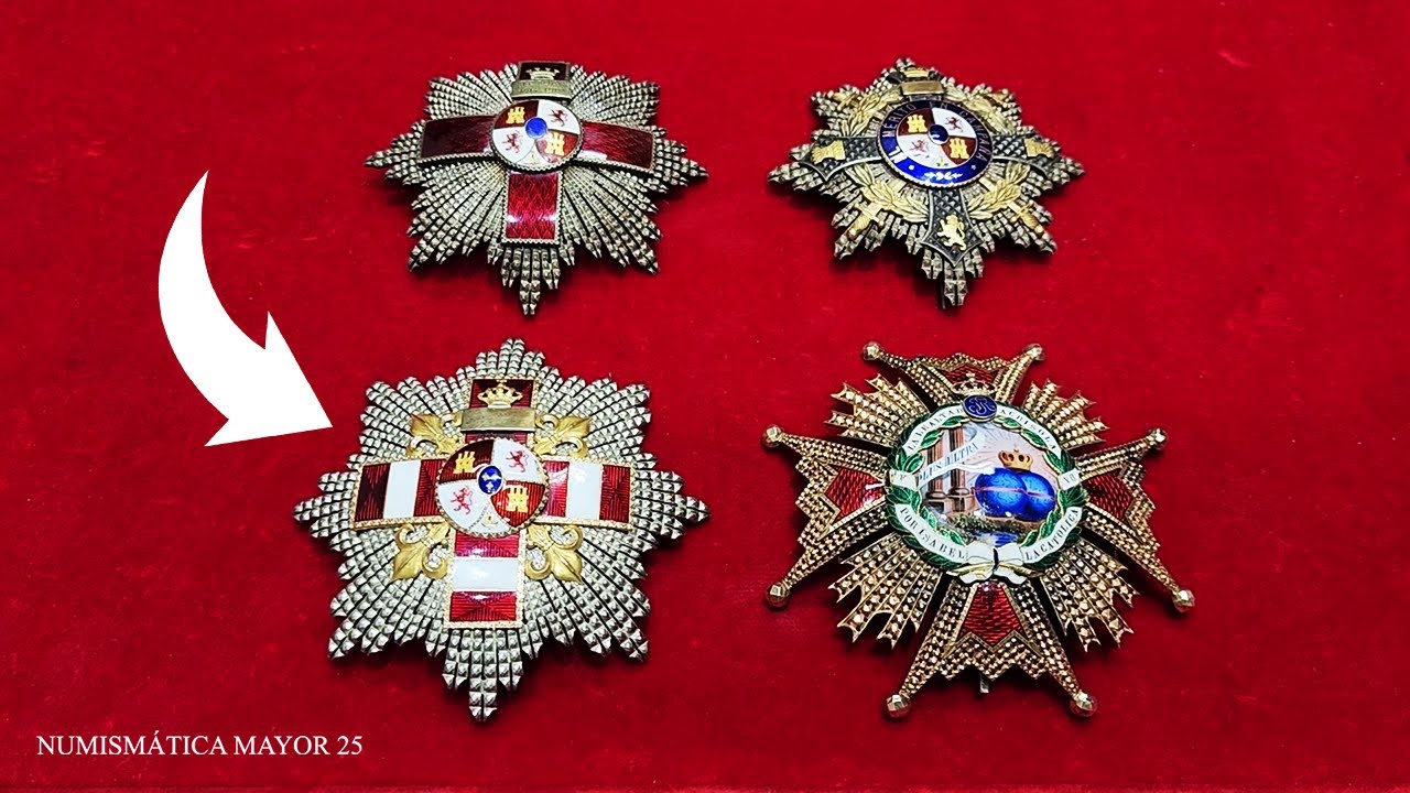 Bellísimas condecoraciones militares | Numismática Mayor 25