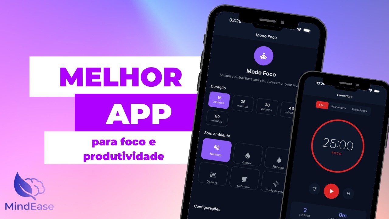 MindEase: Transformando Foco e Bem-Estar em Produtividade | Tech Challenge FIAP