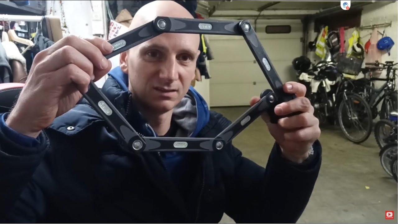 САМЫЙ ПРОСТОЙ ВЗЛОМАННЫЙ ВЕЛОСИПЕДНЫЙ ЗАМОК! Обзор Abus Bordo