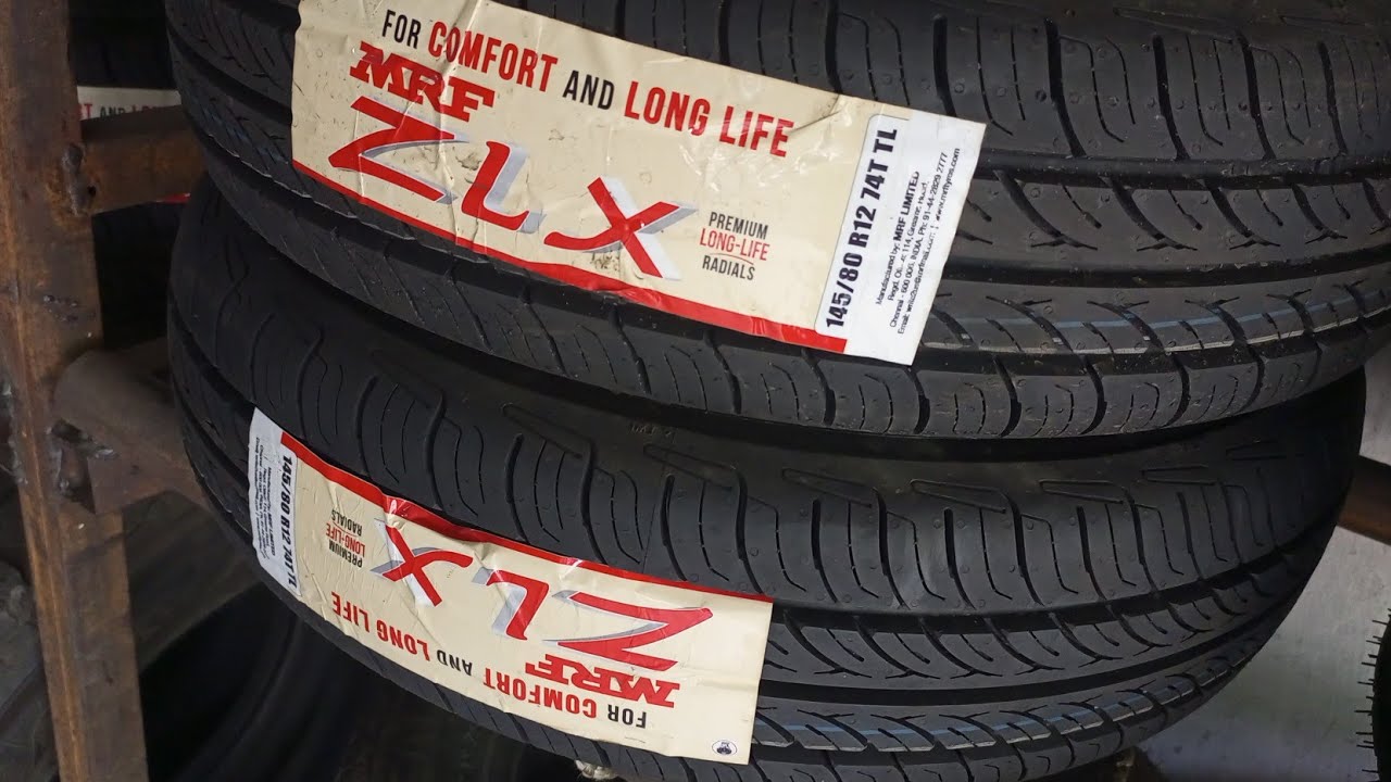 Alto LXi 145/80/12 MRF ZLX TUBELESS TYRE REVIEW