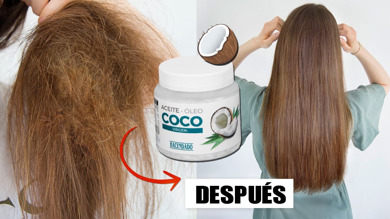 COMO HIDRATAR EL PELO CON ACEITE DE COCO DE MERCADONA | Favoritos mercadona