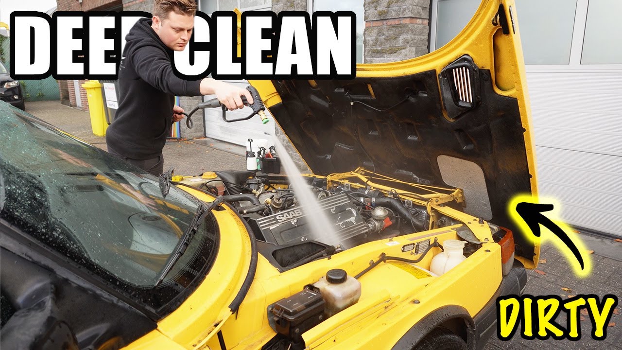 First Deep Clean Saab 900 Turbo | Auto Detailing