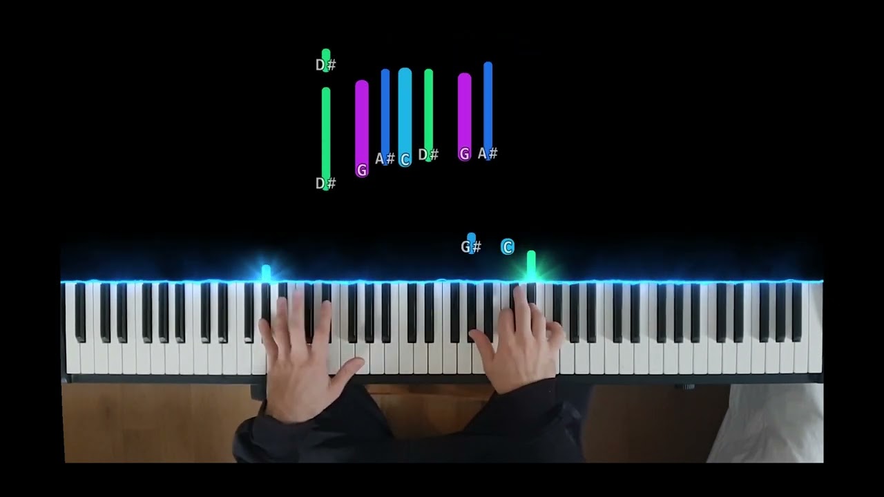 Frank Ocean - Self Control (SNACHES Piano Tutorial)
