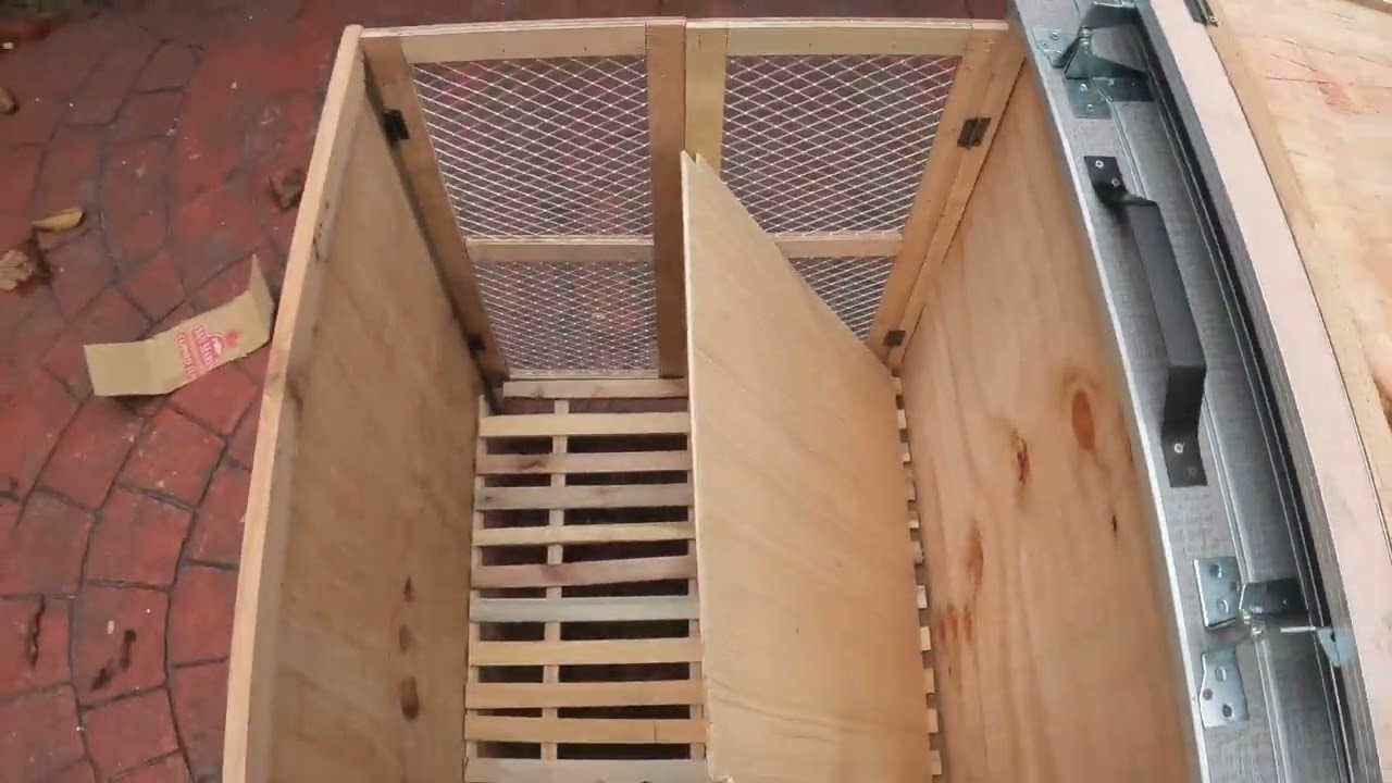 folding cage dalawahan screen / kaskasan