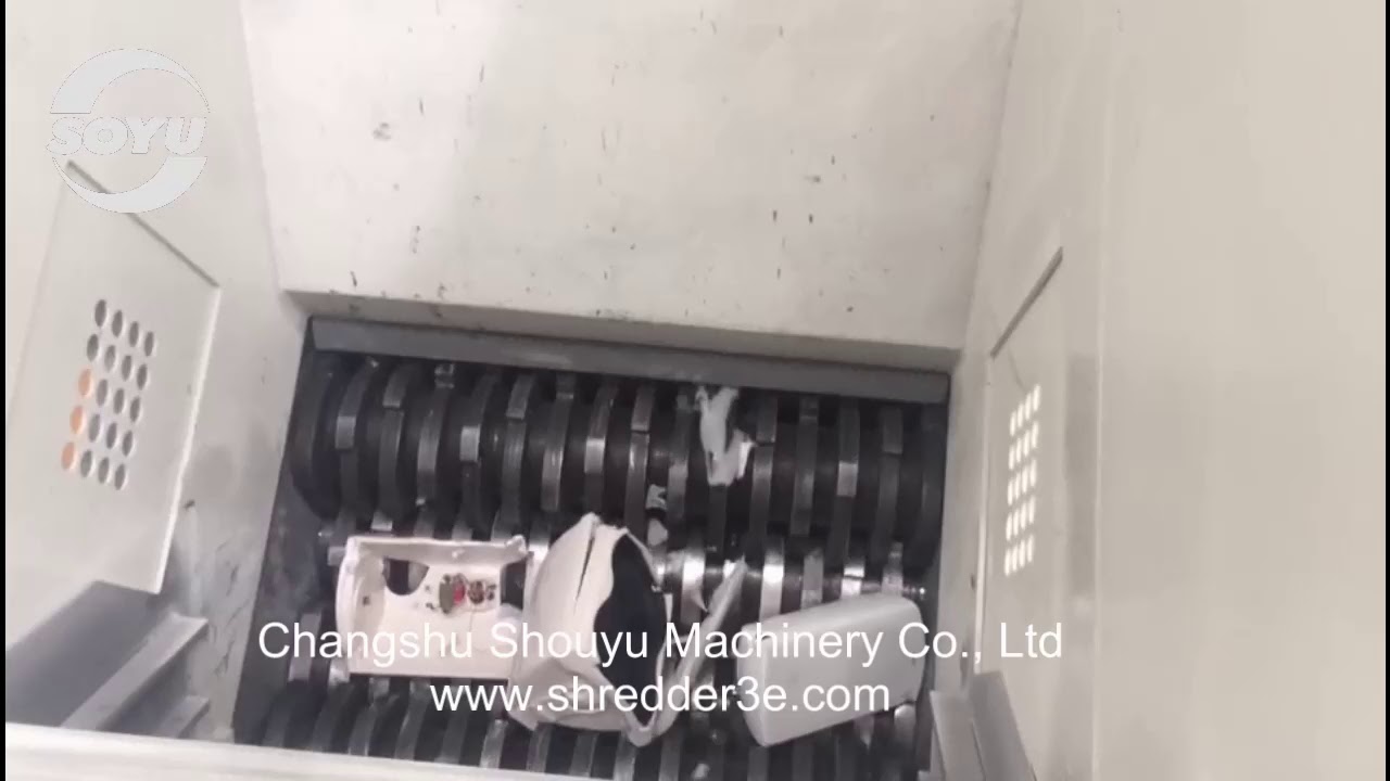 E-waste shredder