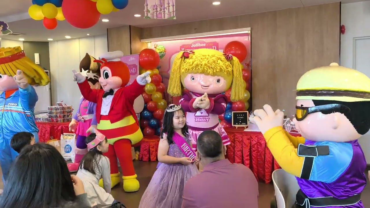 Asha's 7th Birthday Jollibee Wishes