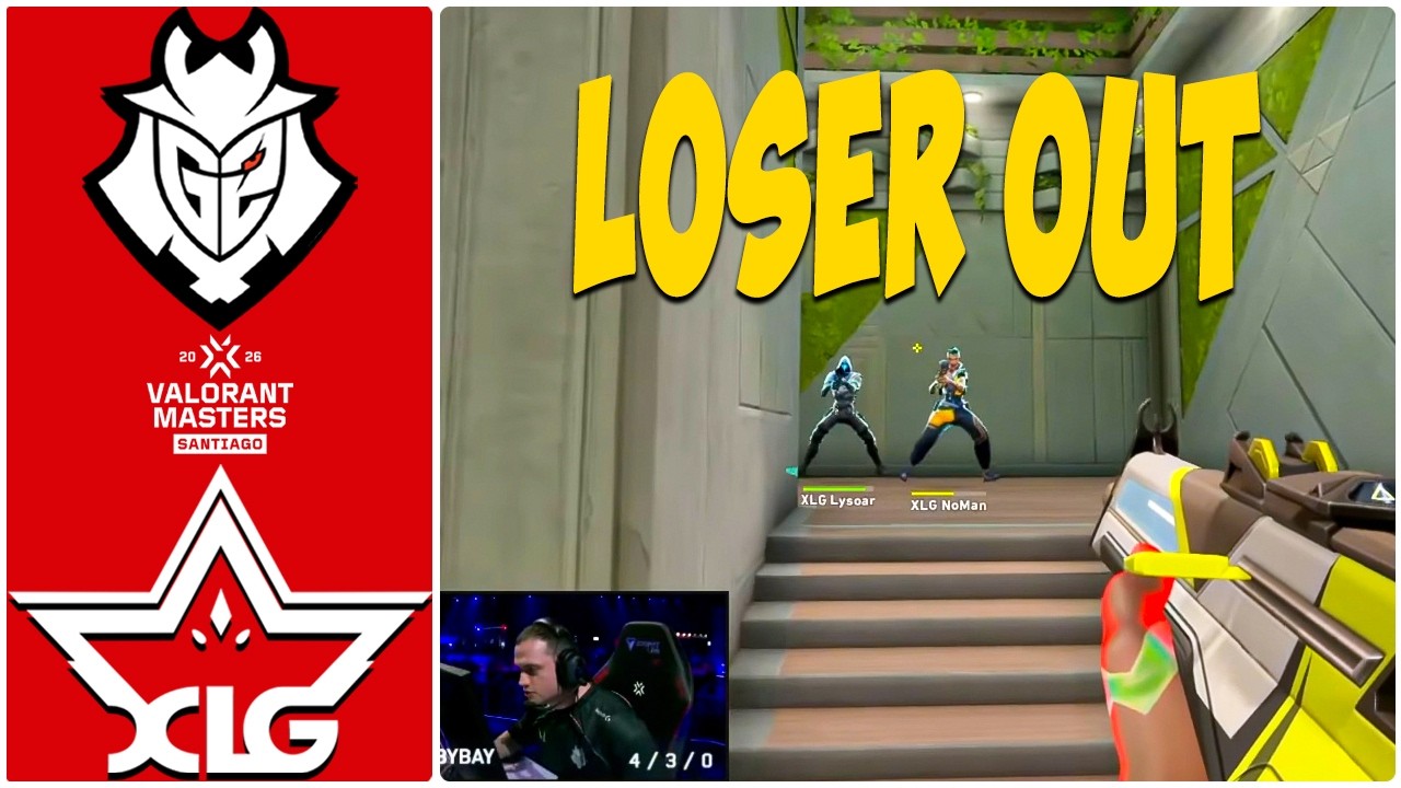 G2 vs XLG - HIGHLIGHTS - VALORANT Masters Santiago  | VCT
