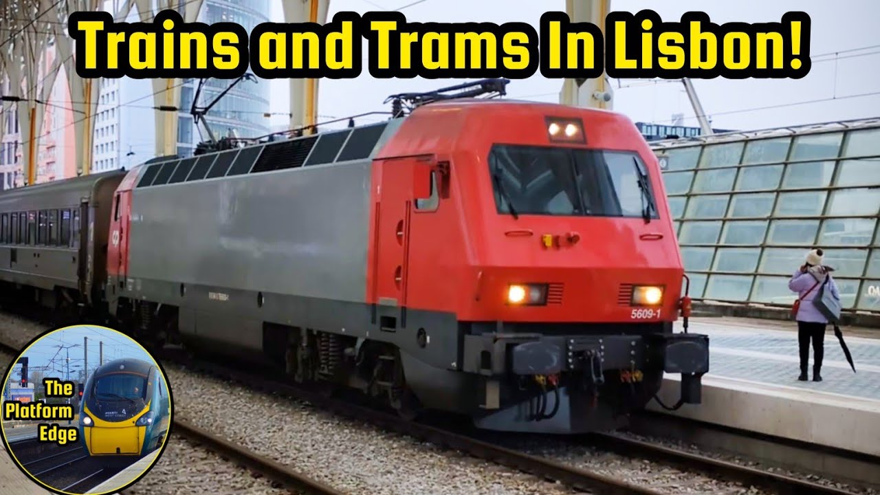 Trains and Trams In Lisbon, Portugal!