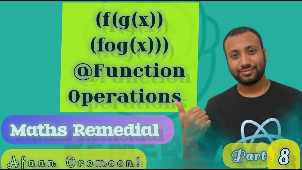 Operations On Functions and Composition Of Functions