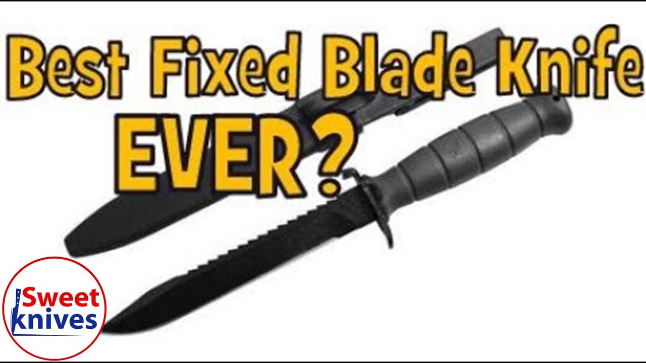 [78] Best Fixed Blade Knife Under $30 - Glock 81 Knife Review - Sweetknives