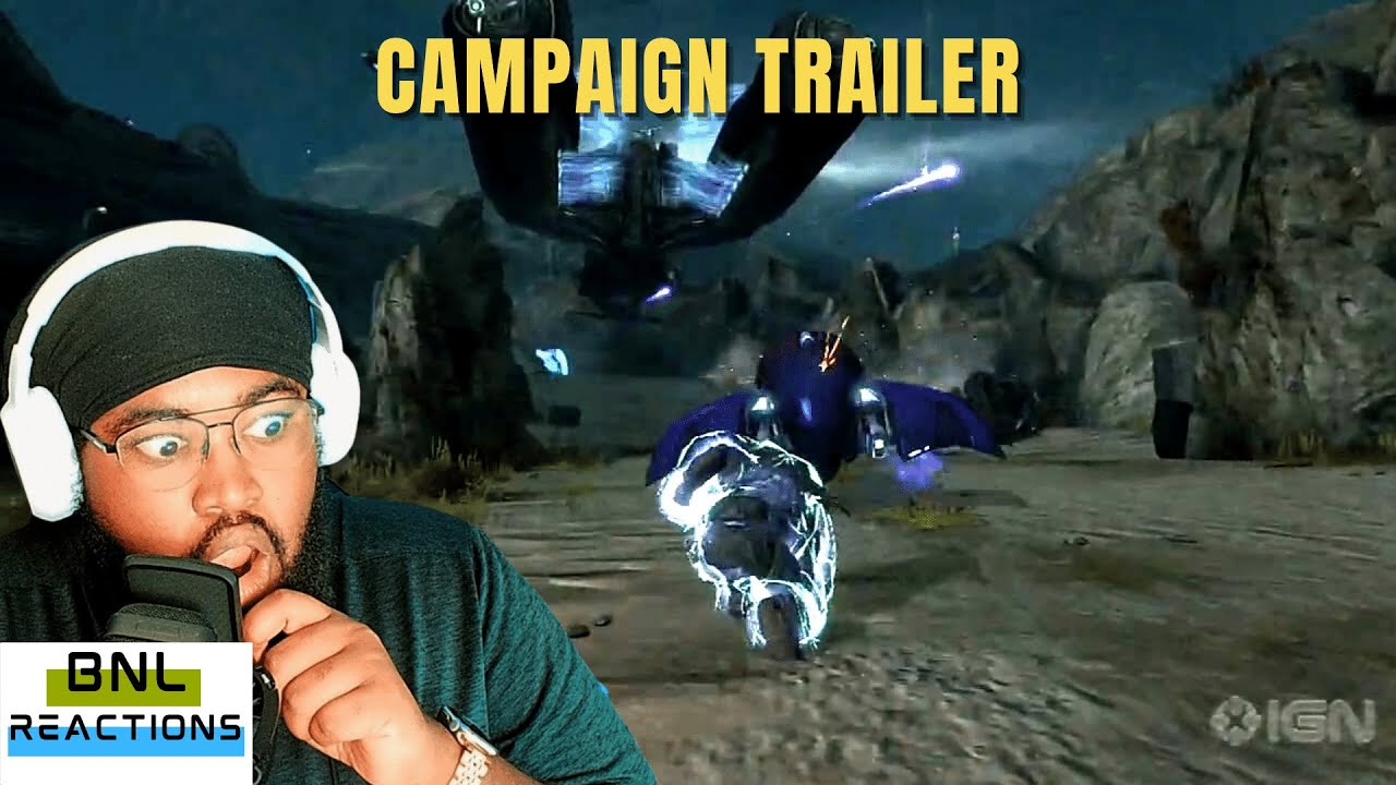 Halo Reach: Campaign Trailer | BNL Reactions