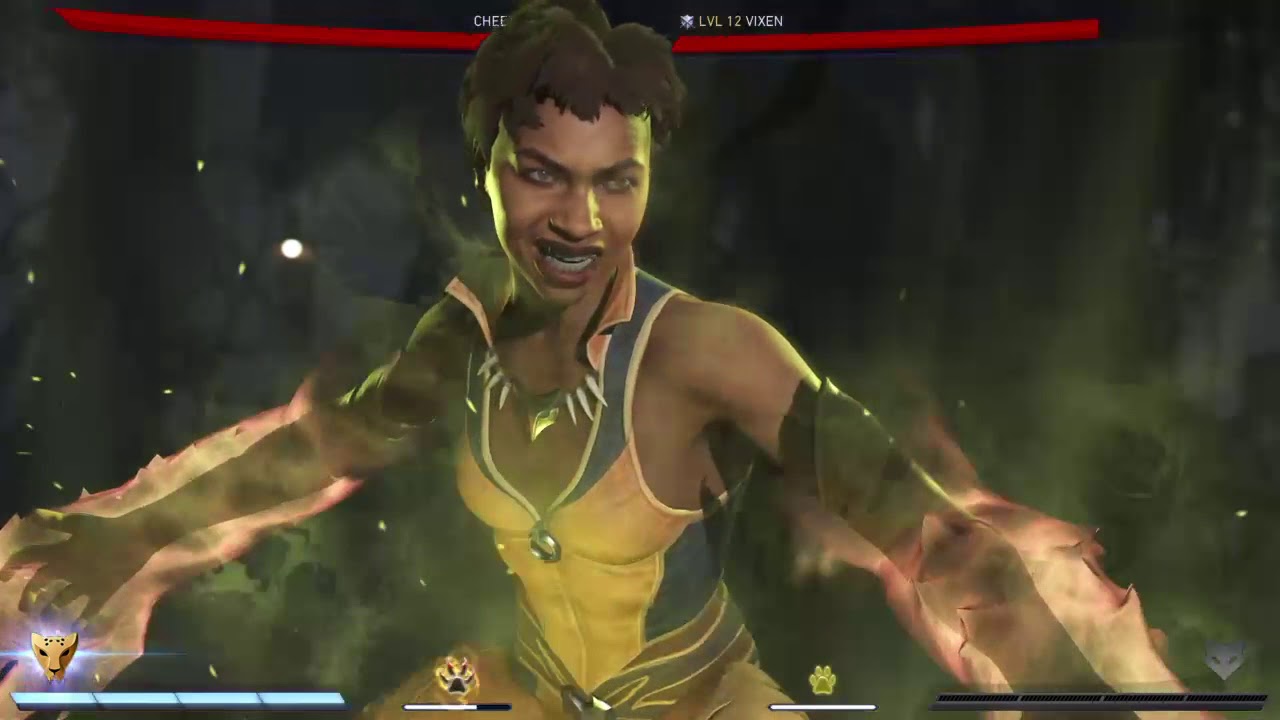 Injustice 2 Cheetah vs Vixen
