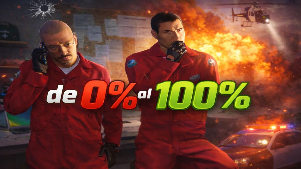 Pasando GTA V al 100% con los peores miembros de los golpes!
