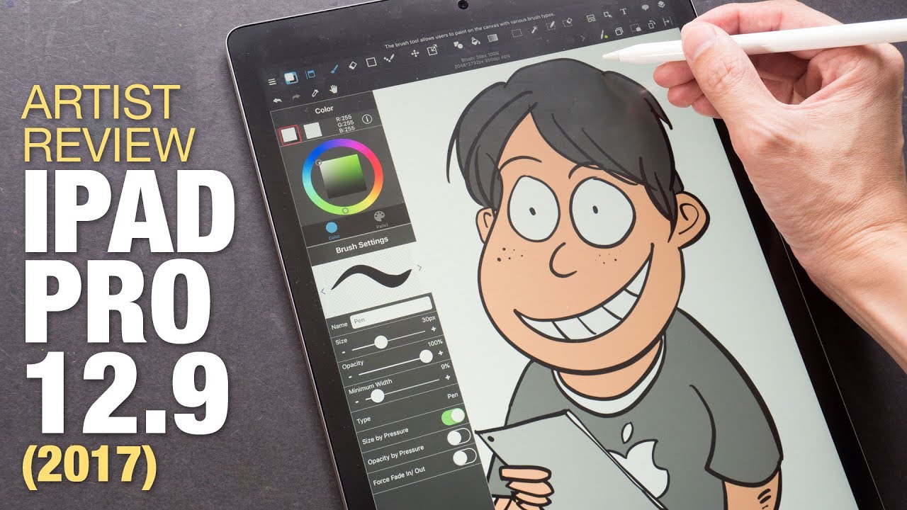 Обзор художника: iPad Pro 12.9 (2017) (2-го поколения)