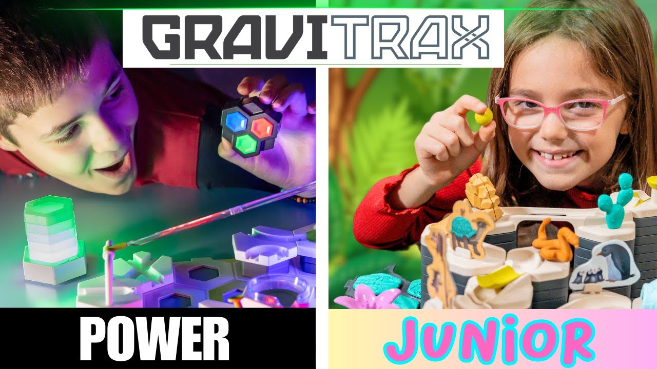 GRAVITRAX MOTORIZZATO e Nuovo GRAVITRAX JUNIOR con Matilde e Nicolò