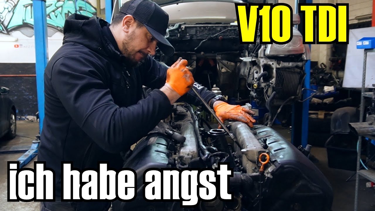 Was wir alles entdecken 😥 | V10 TDI hat ein Aquarium aus ÖL
