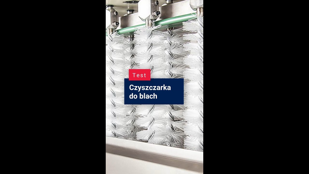 🎯Testy. Czyszczarka do blach🔥 #shorts #shortsvideo #MechMasz #machine #bakery #pastry