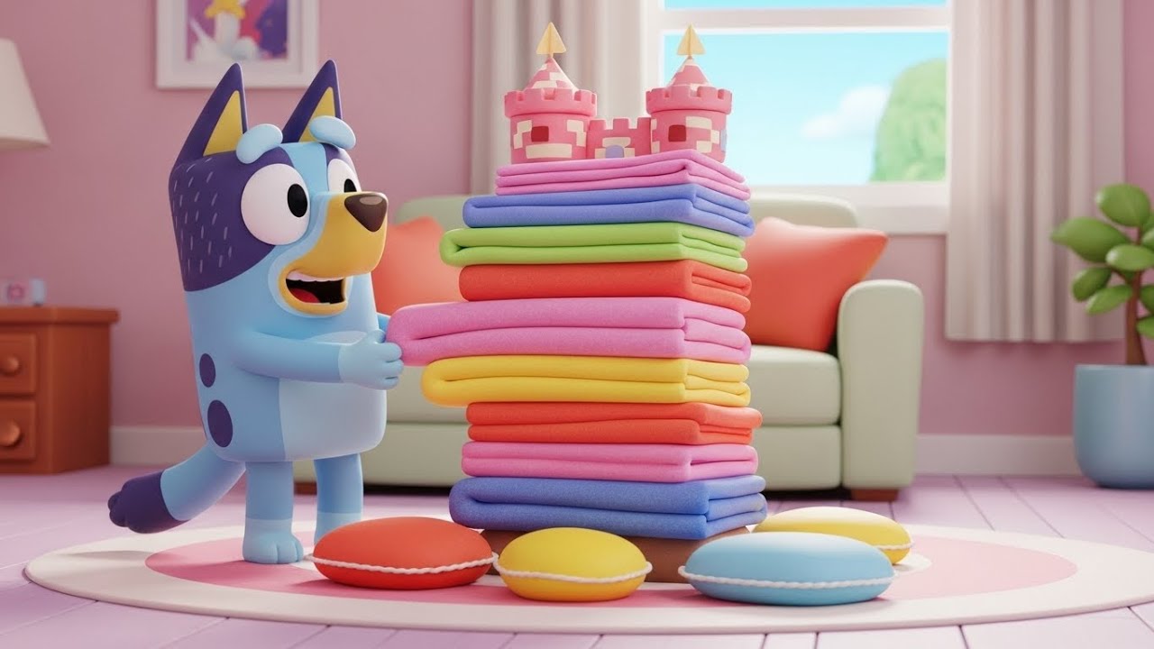 Bluey’s Magical Blanket Castle | Nursery Rhymes for Kids & Baby Songs