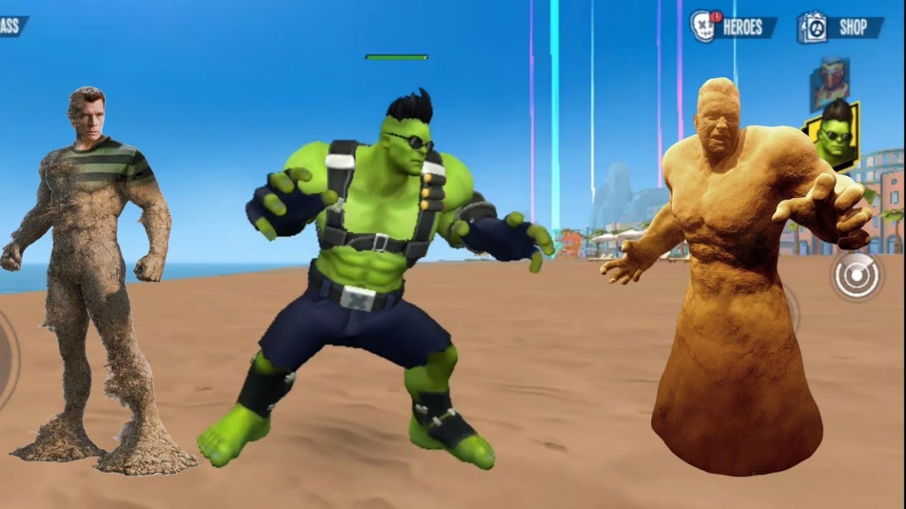 Hulk vs Sandman Full Fight 🕷️💪 | Spider Fighter 3 Android Gameplay