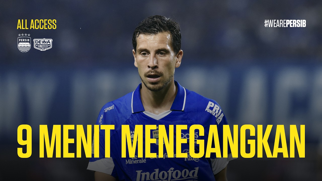 10 Pemain, Pertahanan PERSIB Digempur Sampai Akhir | All Access vs Dewa United