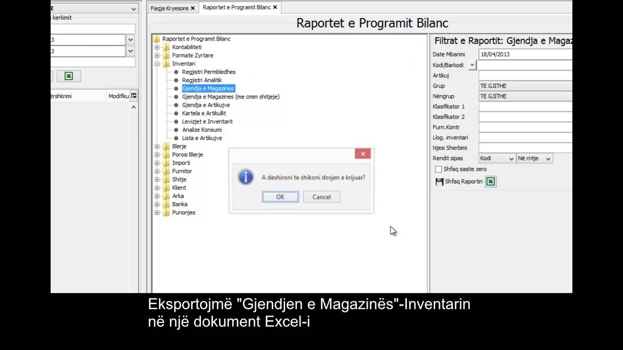 Eksport i Sakte i 