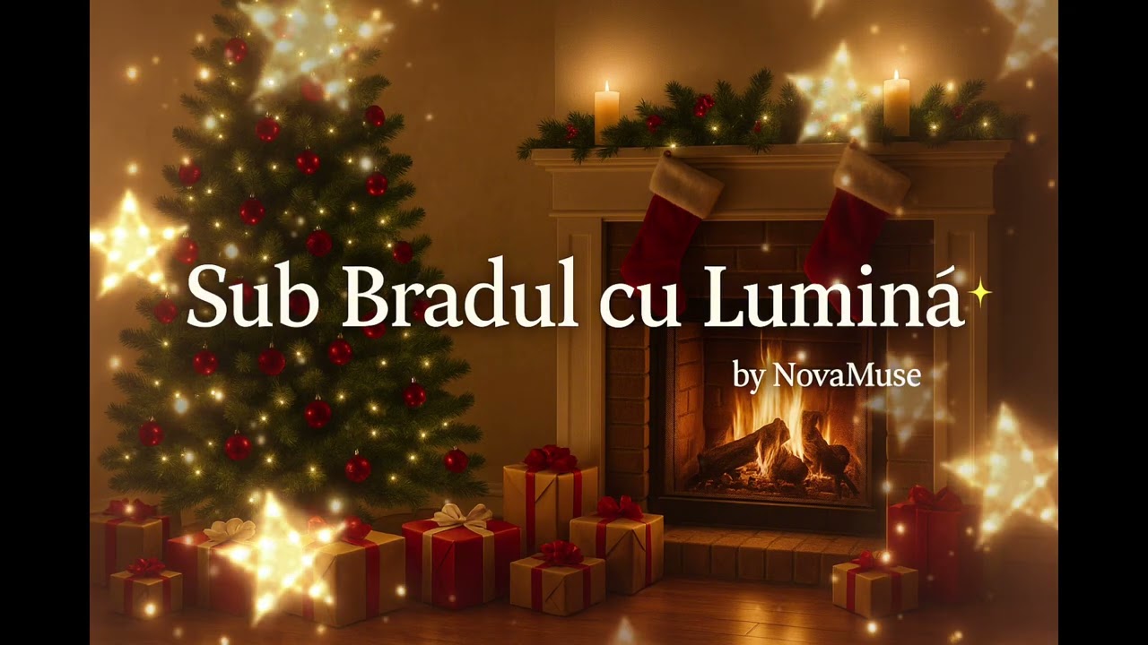 Sub Bradul cu Lumină&rdquo; ✨ &ndash; Colind Rom&acirc;nesc de Crăciun 2025 | NovaMuseMusic 