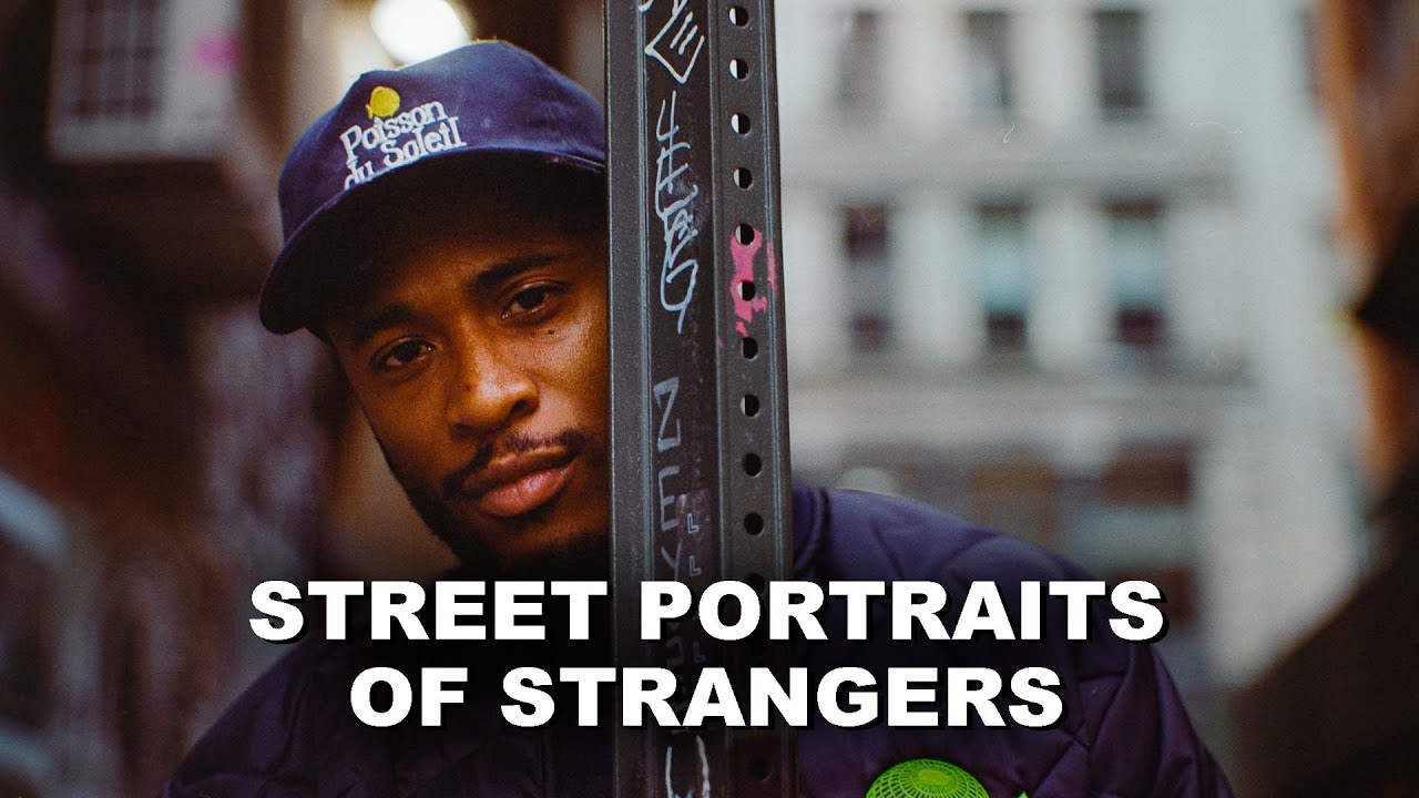 ELECTRICAL TAPE helped me make street portraits ... Hasselblad and Rollei 66
