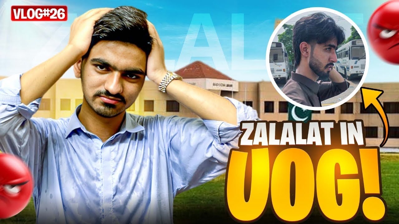 Choty se kaam keliye itna zaleel🥲💔 | University Of Gujrat | Mirza Gaming YT | Vlog 26