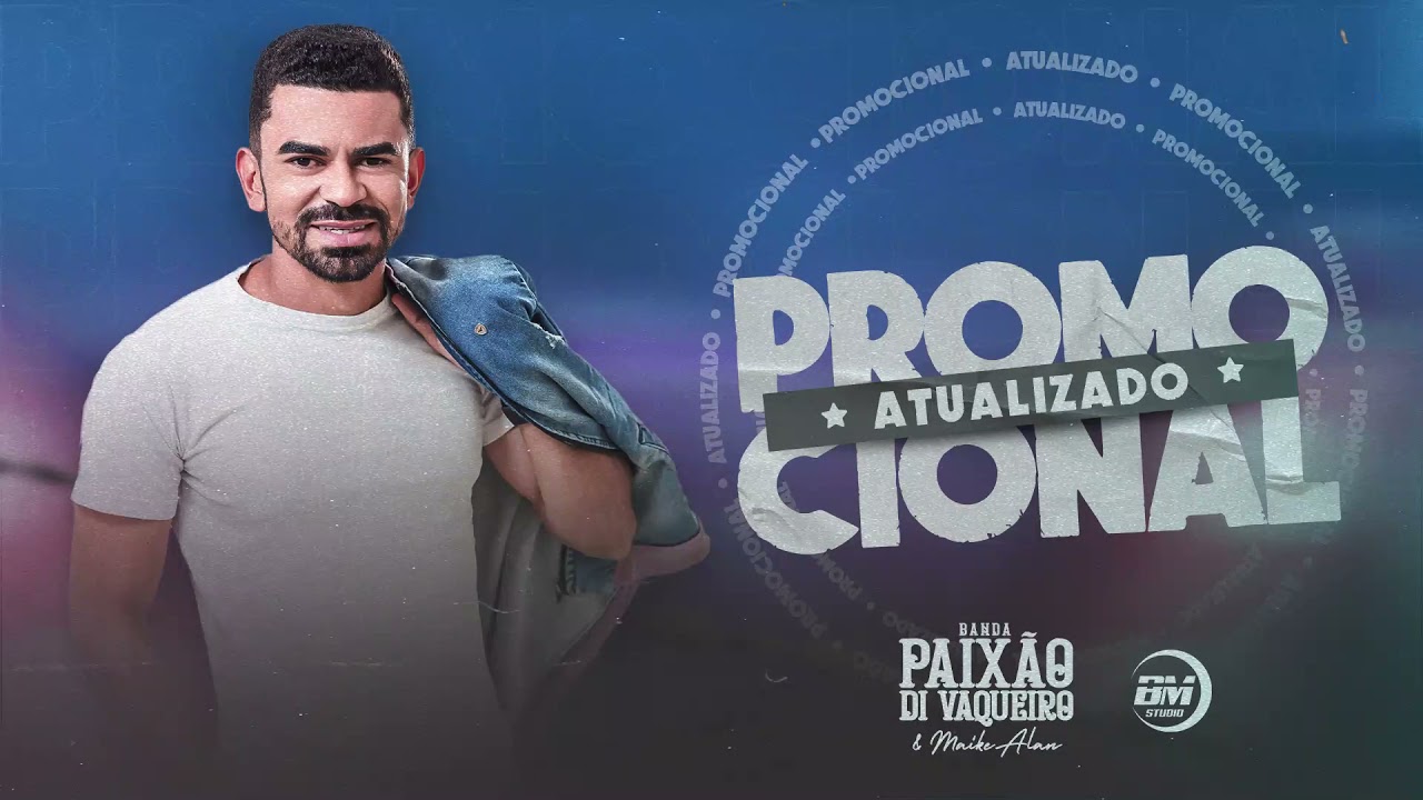 CD Promocional Atualizado - Banda Paixão di Vaqueiro & Maike Alan