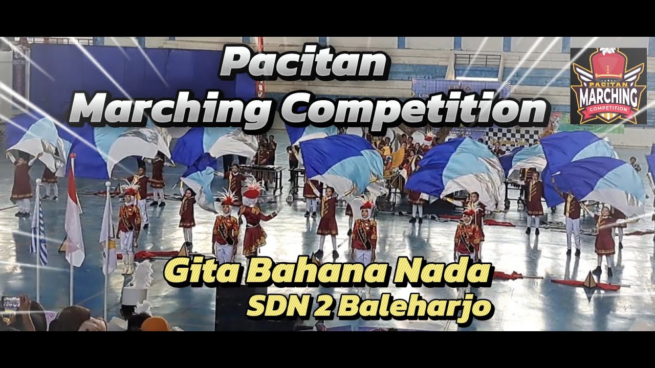 💕PACITAN MARCHING COMPETITION, KONSER DRUMBAND GITA BAHANA NADA SDN 2 BALEHARJO PACITAN💥