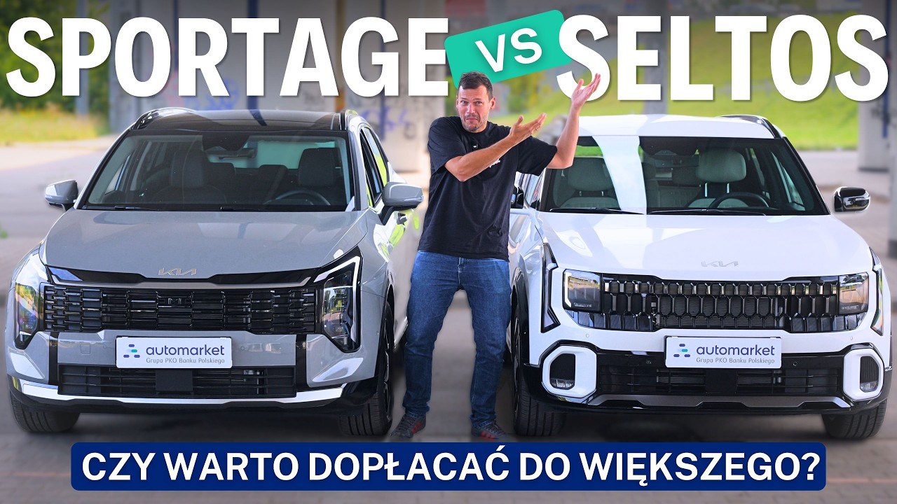 KIA Seltos vs KIA Sportage - czy Kia strzeliła sobie w kolano?