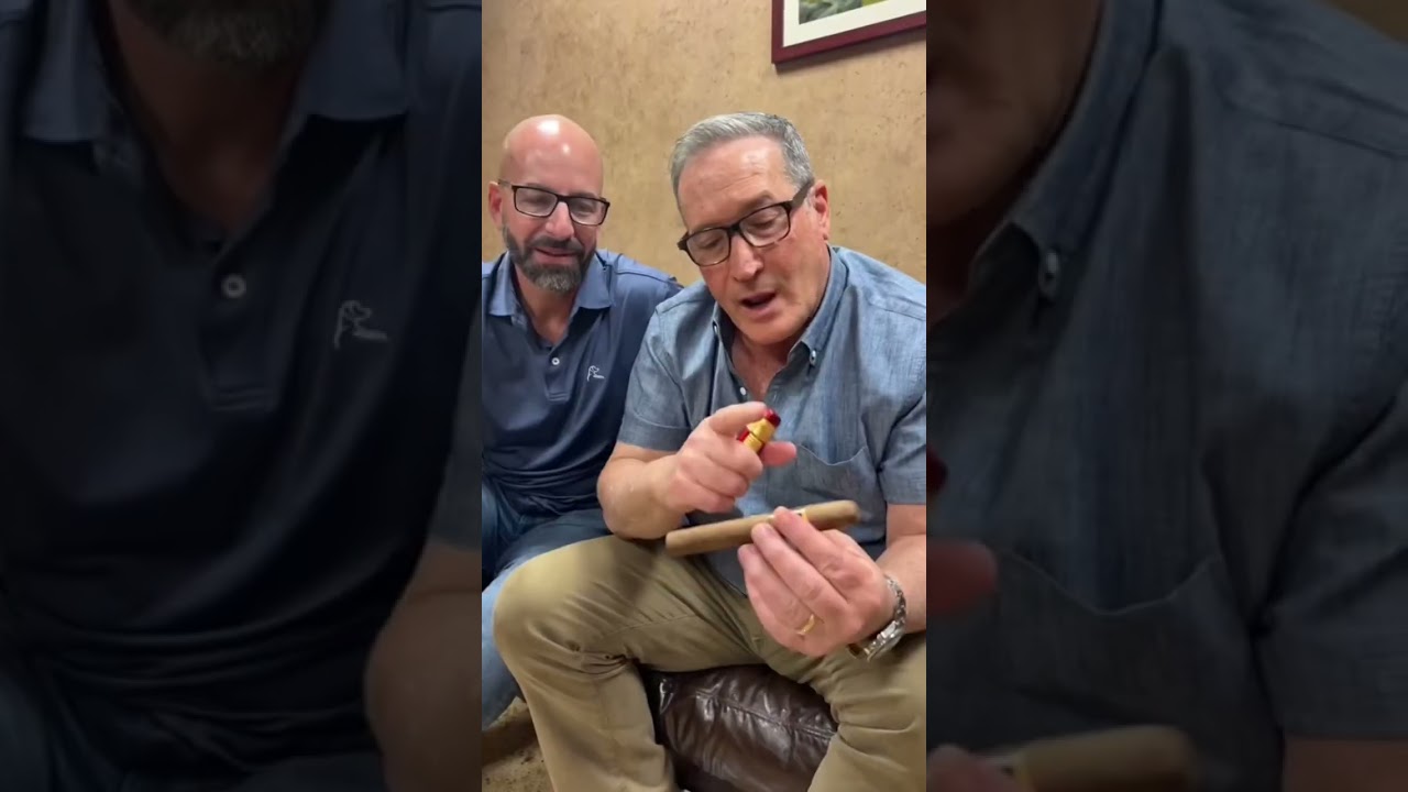 You&rsquo;ve been lighting your cigars all WRONG! 💨 #shorts