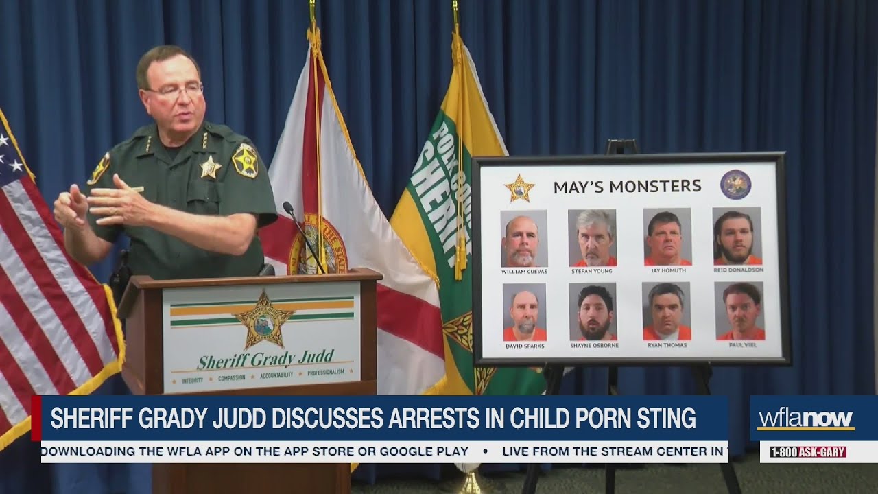 Disney employee, 7 others rack up over 1,200 charges in Polk County child porn sting: PCSO