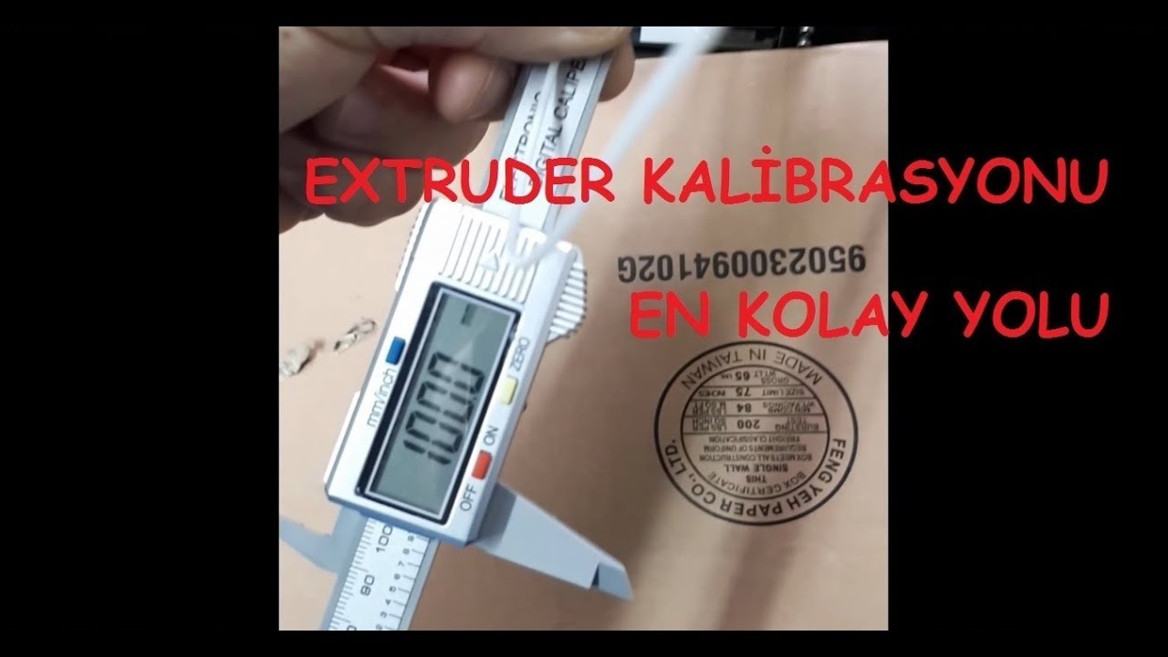 ENDER 3  EXTRUDER KALİBRASYONU , creality ender 3 extruder calibration