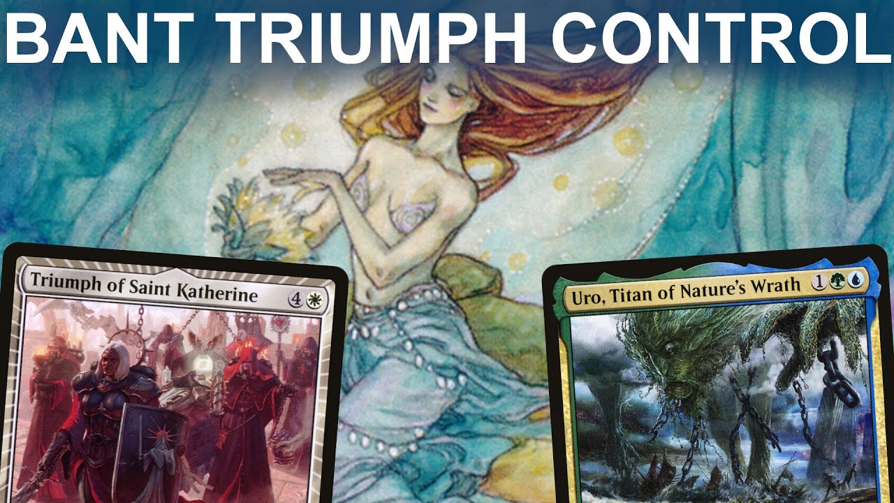 TRIUMPH OF SAINT BANT-THERINE! Legacy Kath Beans Bant Miracle Control. Warhammer 40K Uro Predict MTG