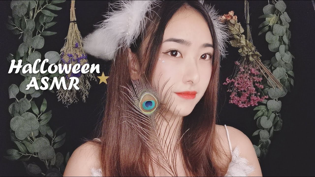 ASMR Halloween Witch's Herbal Potion Magic to Help You Relax and Sleep 🧪🌛