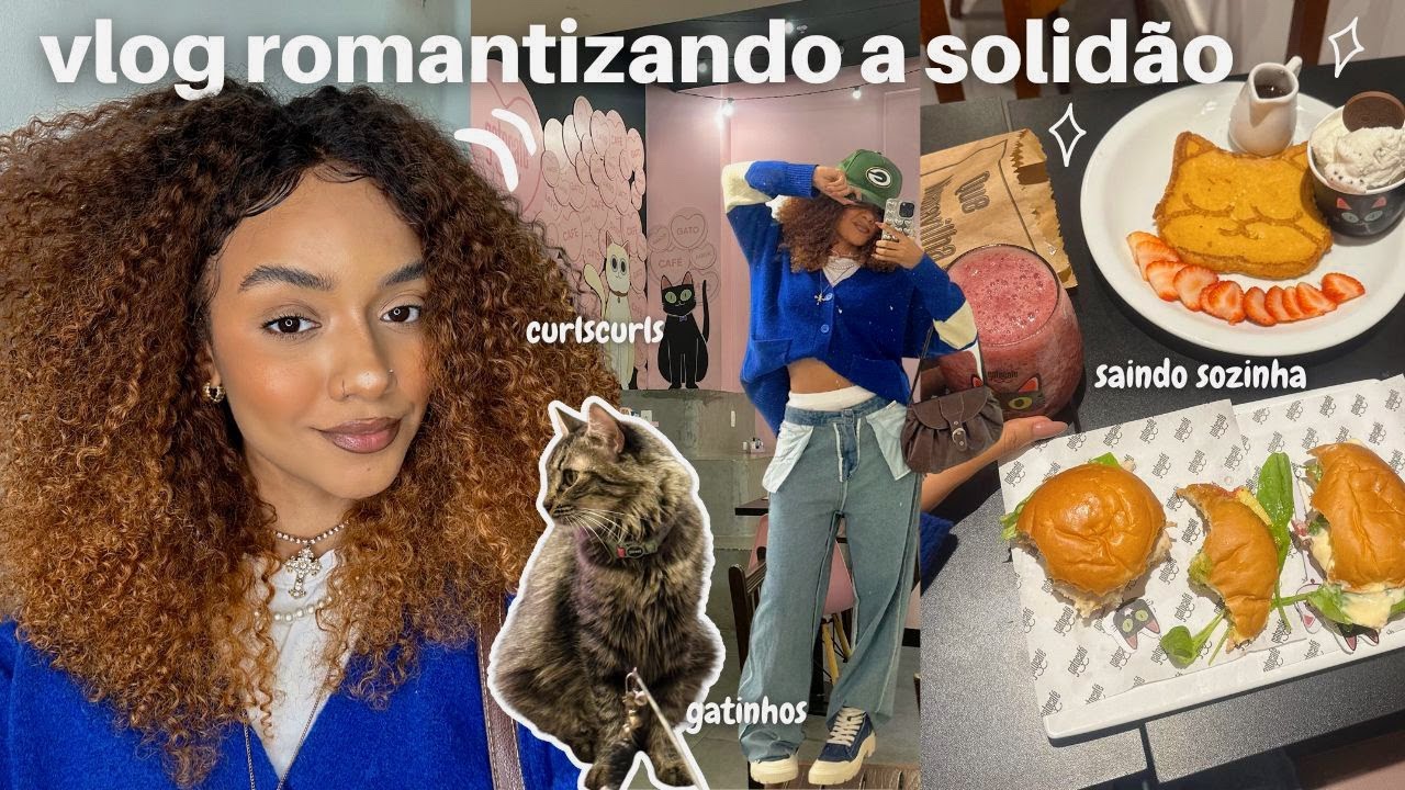 VLOG SAINDO SOZINHA | como romantizar a solidão e transformá-la em solitude 💌⭐️