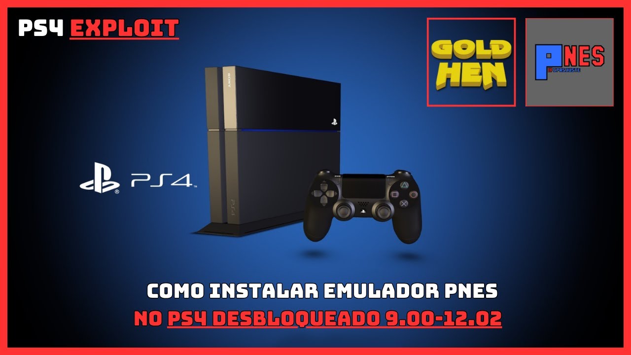 COMO INSTALAR EMULADOR DE PNES NO PS4 DESBLOQUEADO #ps4