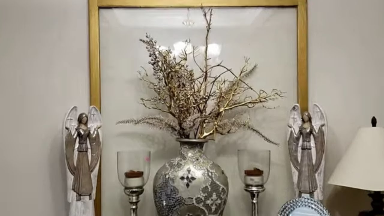 DIY Pier One Inspired $18.95 Gold Branches for $8 Dupes
